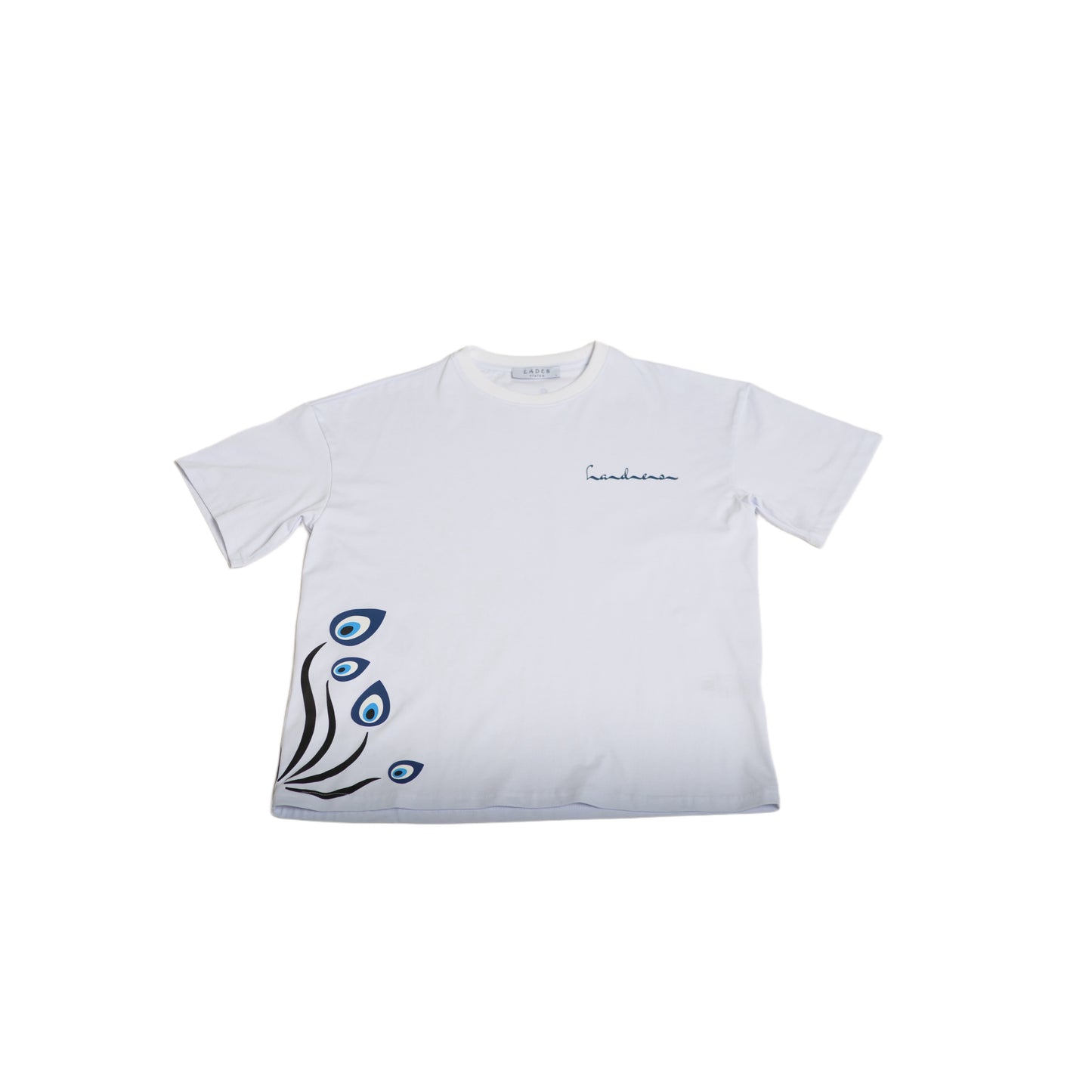 TEE SHIRT 'NAZAR ÇİÇEĞİ' BLANC